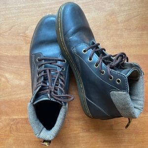 Doc Martens Leather Booties, Womens 9